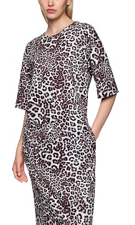 Платье с принтом