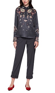 Блуза с принтом