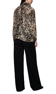 Блуза с принтом