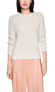 Пуловер с жаккардовым узором