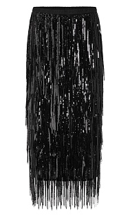 Юбка с пайетками