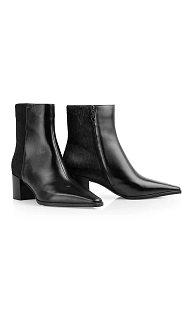 Ботильоны из кожи