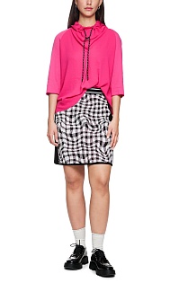 Блуза с кулиской