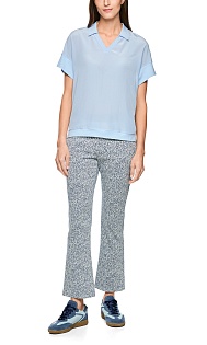 Блуза с воротником