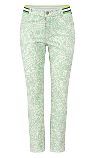 Брюки с принтом