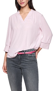 Блуза из струящейся ткани