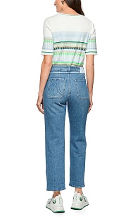 Прямые джинсы