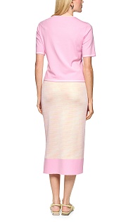 Пуловер с короткими рукавами