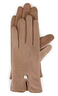 Кожаные перчатки Marc Cain, TCF1.03L82/650-F, тема From Another Land, сезон Осень-Зима 2022