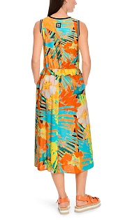 Платье с принтом