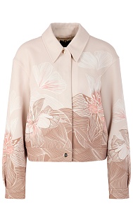Жакет с цветочным принтом