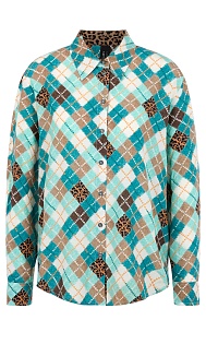 Блуза с принтом