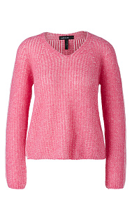 Пуловер из шерсти альпака Marc Cain, TS41.06M03/244-B, тема Call It Pink, сезон Осень-Зима 2022