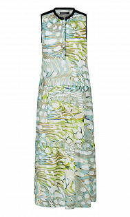 Платье с принтом Marc Cain, SS21.24W04/510-E, тема Water Crush, сезон Весна-Лето 2022