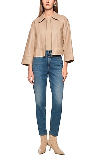 Укороченные джинсы