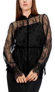 Блуза с принтом