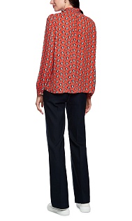 Блуза с принтом