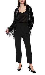 Брюки с защипами