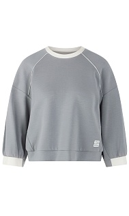 Укороченная толстовка с логотипом