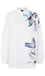 Блуза с принтом