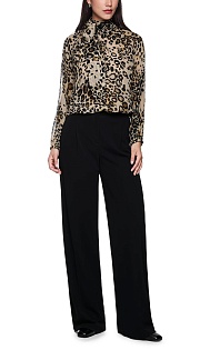 Блуза с принтом