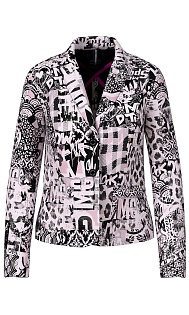 Пиджак с принтом