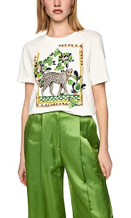 Футболка с принтом