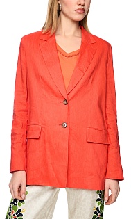 Пиджак из льна и вискозы