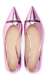 Балетки с блеском