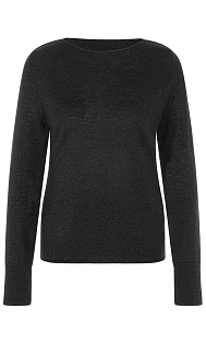 Пуловер из шерсти с люрексом