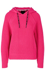 Пуловер с капюшоном