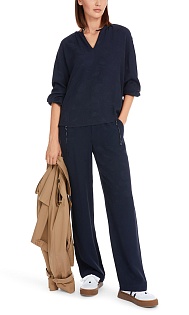 Блуза с кулиской