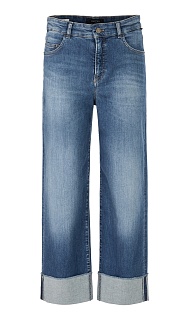 Джинсы с отворотами