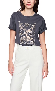 Футболка с принтом