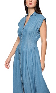 Джинсовое платье