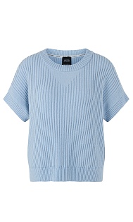 Пуловер с короткими рукавами