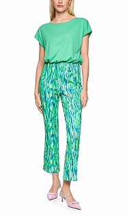 Брюки с принтом