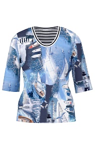 Футболка с принтом