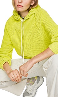 Пуловер с капюшоном