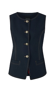 Джинсовый жилет