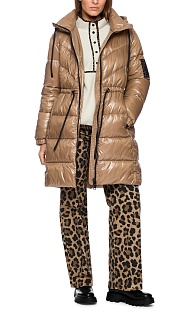 Пальто с кулиской