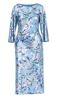 Платье с принтом