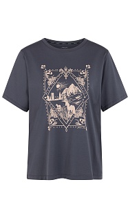 Футболка с принтом