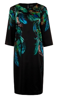 Платье с принтом