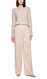 Пуловер из шерсти с люрексом