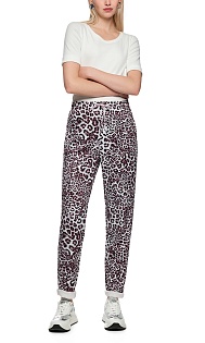 Укороченные брюки с принтом