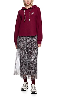 Толстовка со стразами