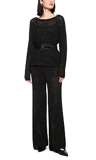 Ажурный пуловер