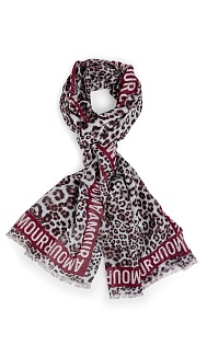 Шарф из хлопка и шелка