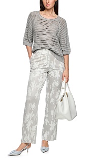 Ажурный пуловер